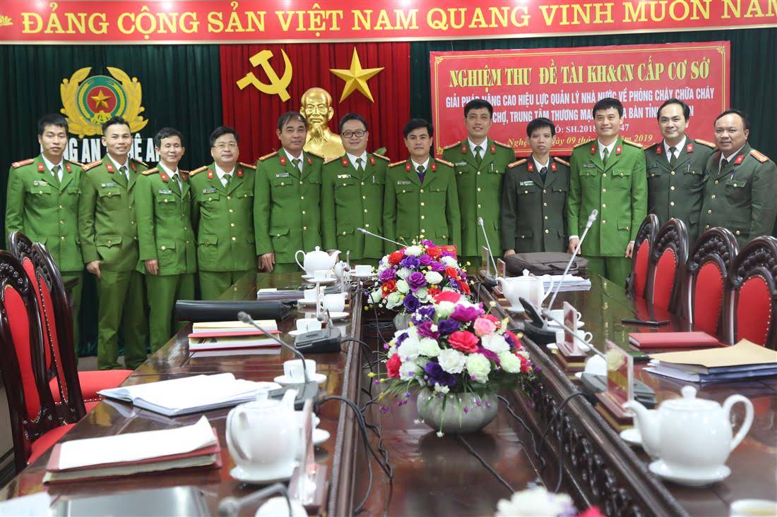 Tại buổi nghiệm thu