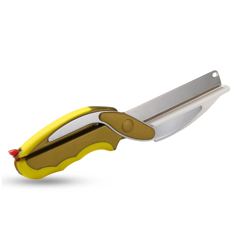 Ciseaux intelligents multifonctionnels de deuxième génération pour aliments complémentaires. Simplifiez la préparation et la coupe des aliments.