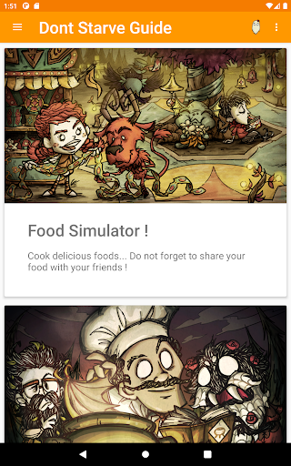 Food Guide For : Don't Starve