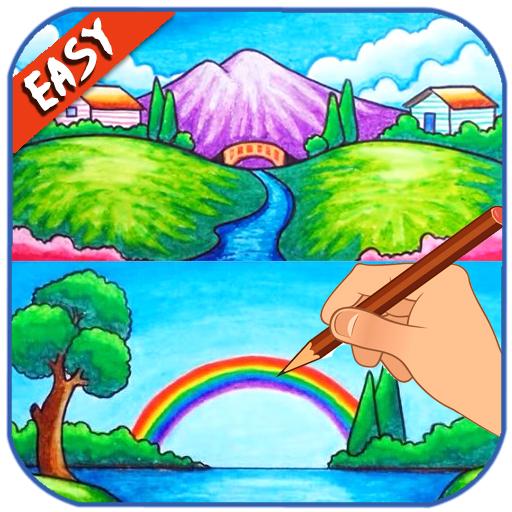 Updated Learn To Draw A Landscape For Kids Pc Android App Mod Download 2022