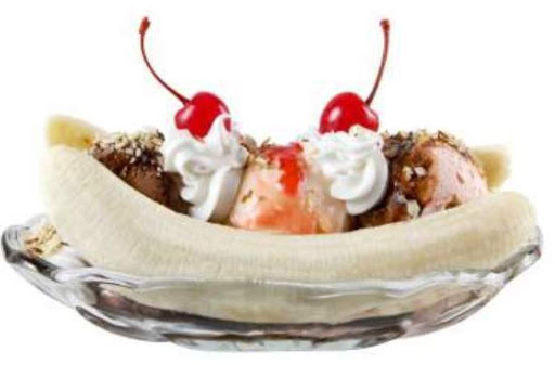 Banana Split Sundaes