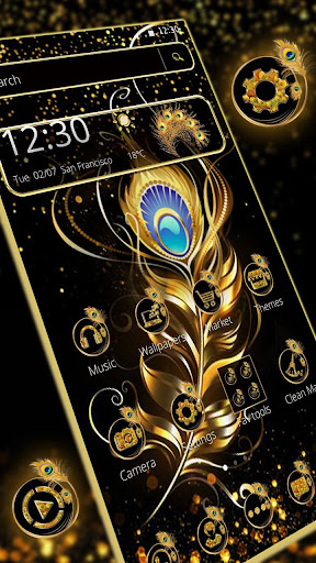 Black And Gold Mobile Wallpapers Hd