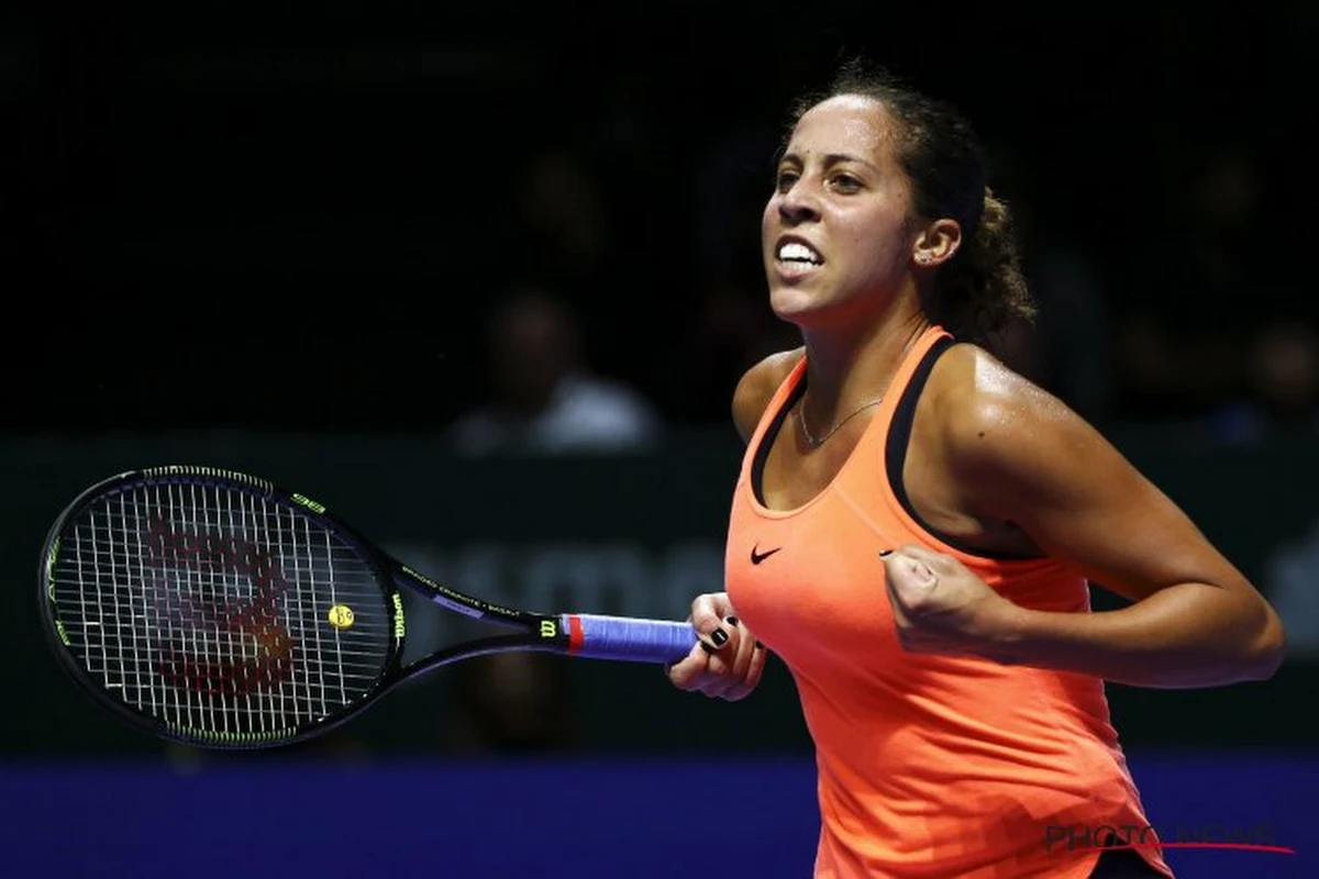 Madison Keys mag nog dromen van halve finale op WTA Finals in Singapore