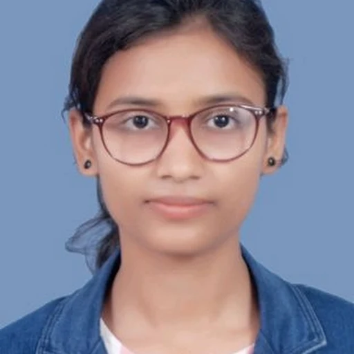 Sushmita Suman, Welcome, Sushmita Suman! With a stellar rating of 4.7, you have established yourself as a dedicated and accomplished Student. Your degree in 12th pass out from the prestigious National Institute of Technology, Patna, showcases your academic excellence. Having successfully taught nan students and possessing nan years of valuable experience, you are undoubtedly an expert in preparing students for their 10th Board Exam, 12th Board Exam, Olympiad exams, and specialized subjects such as IBPS, Mathematics (Class 9 and 10), Mental Ability, RRB, SBI Examinations, Science (Class 9 and 10), and SSC. In addition to your remarkable achievements, you have been highly praised by 271 users who have benefited from your expertise. With your versatile skills and knowledge, you are well-equipped to provide personalized guidance tailored to each student's needs. Your fluency in nan language further enhances the effectiveness of your teaching. Trust Sushmita Suman to be your reliable and supportive mentor as you embark on your academic journey.