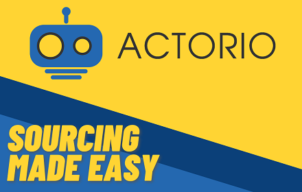 Actorio - Amazon Sourcing Software small promo image