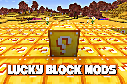 ΝЕW Lucky Block Mods For Mcpe