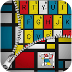 Cover Image of Descargar Mondrian Mordern Art Fashion Keyboard Theme 2.0 APK