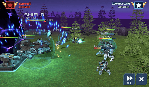 Screenshot LaserChain