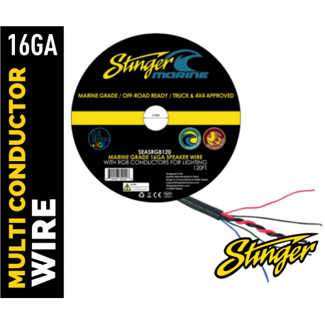 Stinger 1,5mm2 Speaker Wire + 0,8mm2 Control Wires