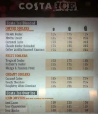 Costa Coffee menu 2