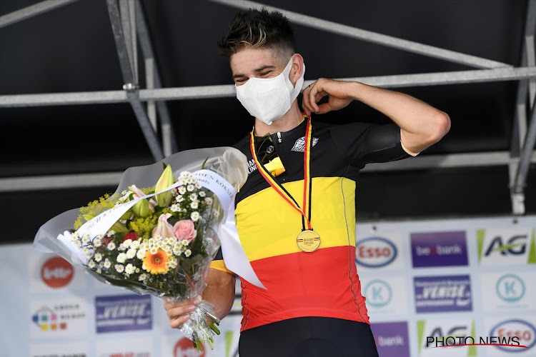 Van Aert heeft al van zeges kunnen genieten en gaat ook na nieuwe Belgische tijdrittitel niet voor het groen