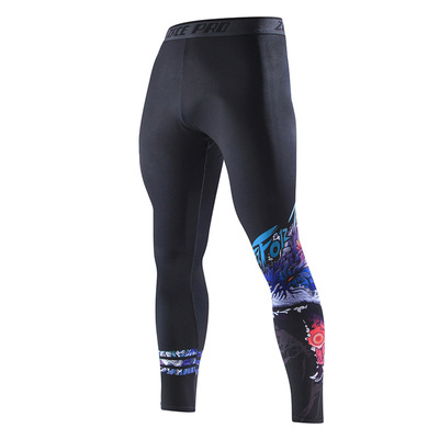 Title 14, Mens High Stretch Sports Tights Basketball Run...