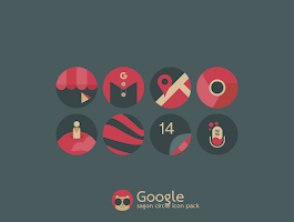 Sagon Circle: Dark Icon Pack Screenshot