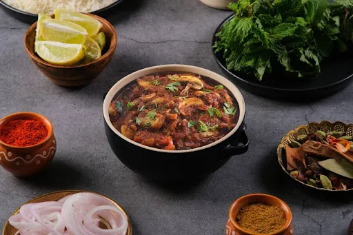 Mushroom Kadhai Masala