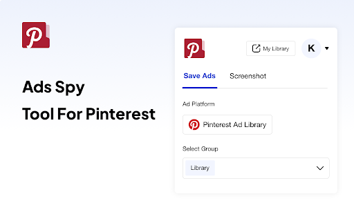 Ad Library - Spy on Competitor's Pinterest Ad