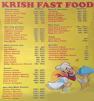 Krish Fast Food & Restaurant menu 6