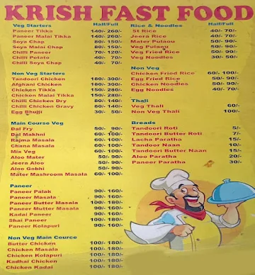 Krish Fast Food & Restaurant menu 