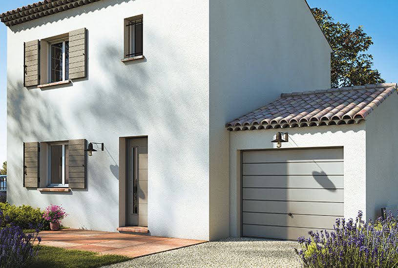  Vente Terrain + Maison - Terrain : 451m² - Maison : 90m² à La Bastide-des-Jourdans (84240) 