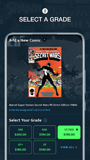 Screenshot My Collection: Comic Scanner