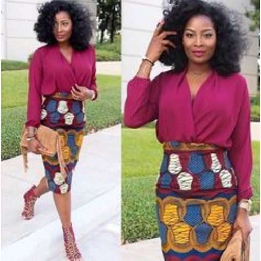 African Pencil Skirt Styles