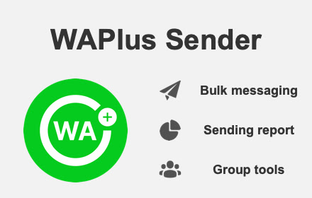 WAPlus Sender - WA Message Web Sender Preview image 0