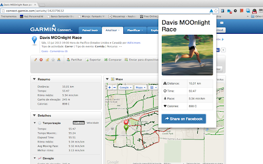 Garmin Metric Share