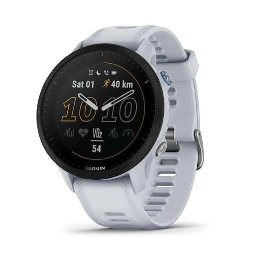 Đồng hồ thông minh Garmin Forerunner 955, không có Solar, SEA, Trắng (010-02638-J1)