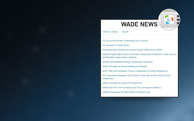 WADE NEWS!