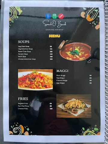 Snack O’ Break menu 