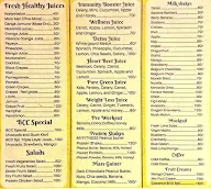 Bombay Cycle Cafe menu 1