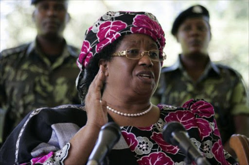 Malawi’s president Joyce Banda. File photo.