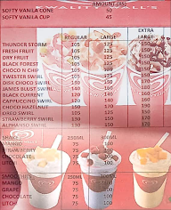 Kwality Wall's Frozen Dessert And Ice Cream Shop menu 1