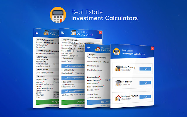 REI Calcualtor chrome extension