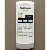 Điều Khiển Remote Quat Trân Panasonic 4 Canh - Remote Điều Khiển Quạt Trần 4 Cánh Panasonic Bảo Hành Đổi Mới
