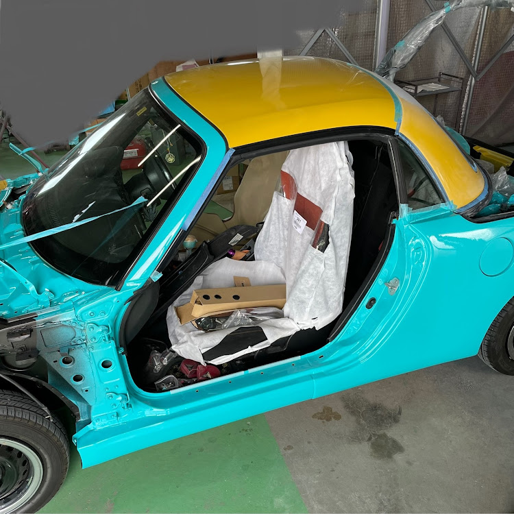 コペンのコペンl880k・COPEN・ポルシェ356・porsche356・356スピードスターに関するカスタム事例の投稿画像1枚目