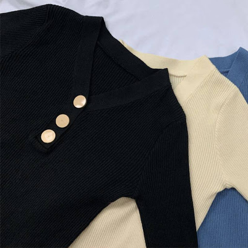 Title 6, New Korean Style Slim Fit Knitted Plus Size Swe...