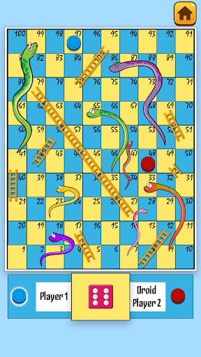 Snakes and Ladders Ludo Board