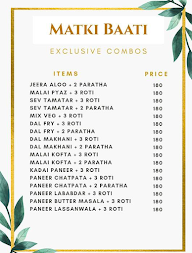 Matki Baati menu 2