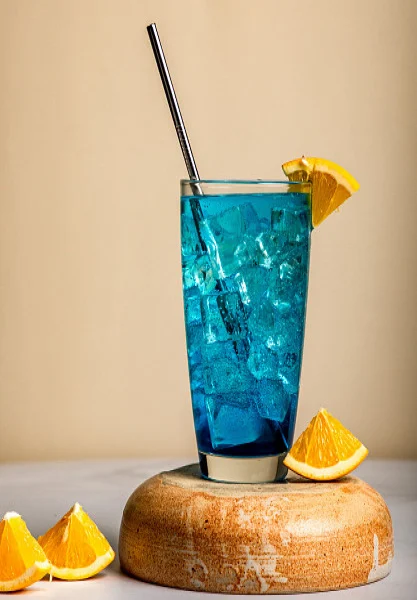 Blue Lagoon Mocktail