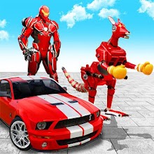 Kangaroo Robot Car Transform Robot Shooting Games Download on Windows