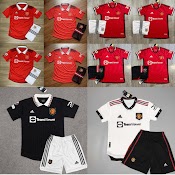 Áo Bóng Đá Clb Manchester United, Áo Đá Banh Mu Sân Nhà 22/23 - Vải Polyester Gai Thái