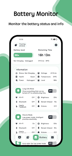 Screenshot System Monitor Cpu Ram Battery