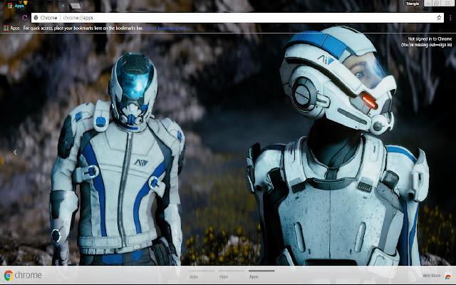 Mass Effect Andromeda 1920X1080 chrome extension