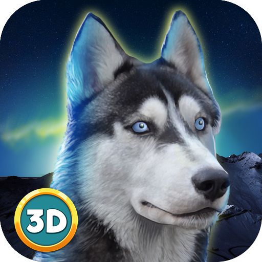 Husky Dog Simulator 3D icon