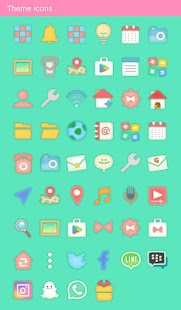 Fairy-tale Wallpaper Pastel Green Sky Theme - náhled