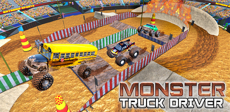 Monster Truck Driver: Extreme Monster Truck Stunts