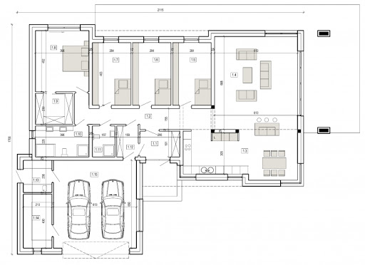 DN 207 - Rzut parteru