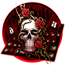 Descargar Rose Skull Keyboard Instalar Más reciente APK descargador