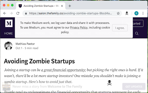 startups-W https://salon.thefamily.co/avoiding-zombie-startups-9bcd4a... processors. Medium, including Avoiding Zombie Startups Joining startup great financial opportunity; picking wasn