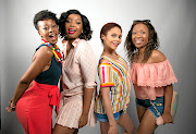 The  all-female ensemble cast of 'Baby Mamas' is made up of Salamina Mosese, Thembisa Mdoda,  Kay Smith and Dineo Ranaka.